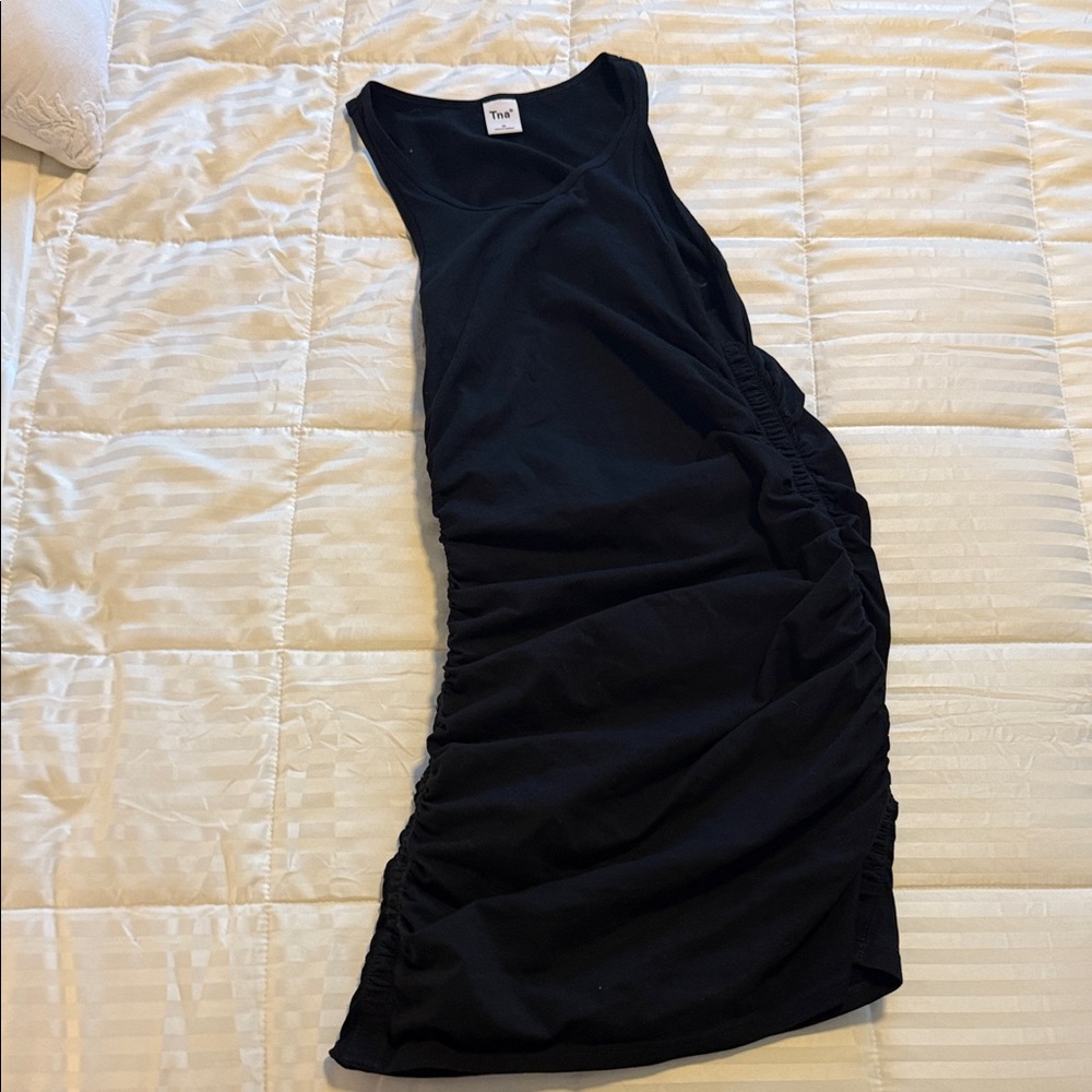 Torrid Black Asymmetrical Sleeveless Dress